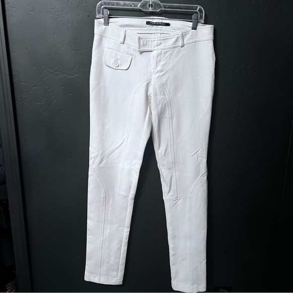 Paola Frani pants Color: White Size: 32 low rise Good condition - Picture 1 of 15